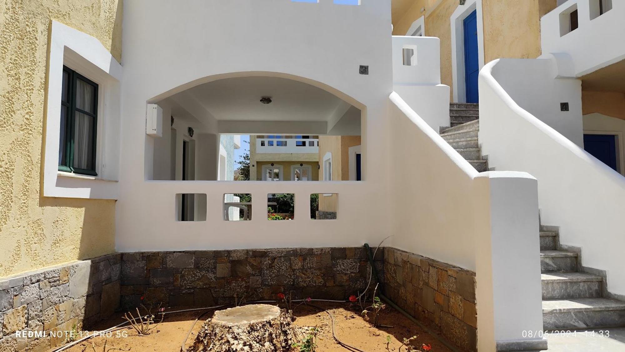 Niros Beachfront Aparthotel Kokkini Hani 外观 照片