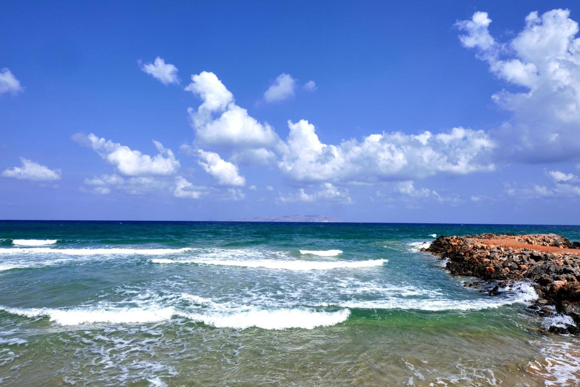 Niros Beachfront Aparthotel Kokkini Hani 外观 照片
