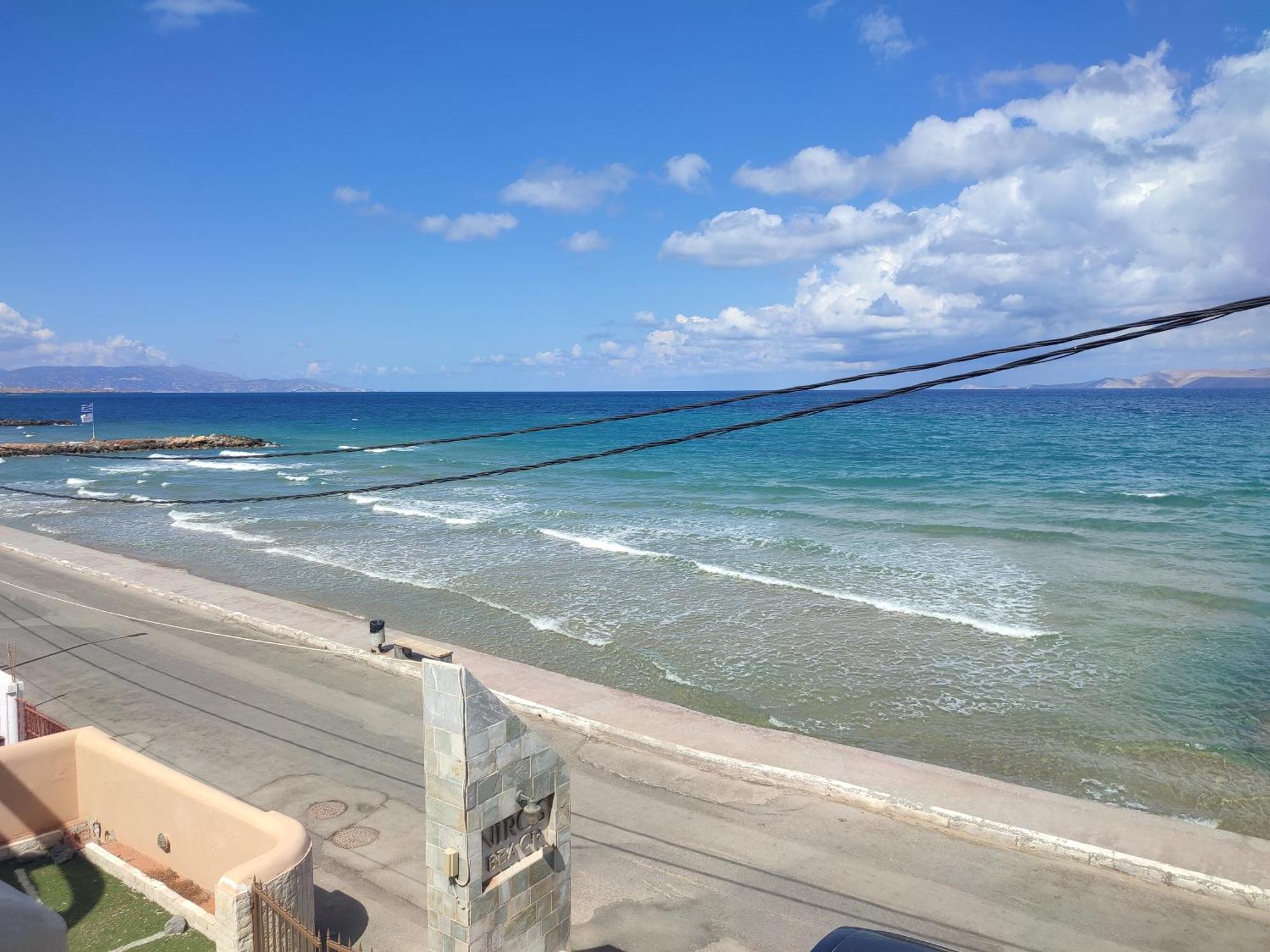 Niros Beachfront Aparthotel Kokkini Hani 外观 照片