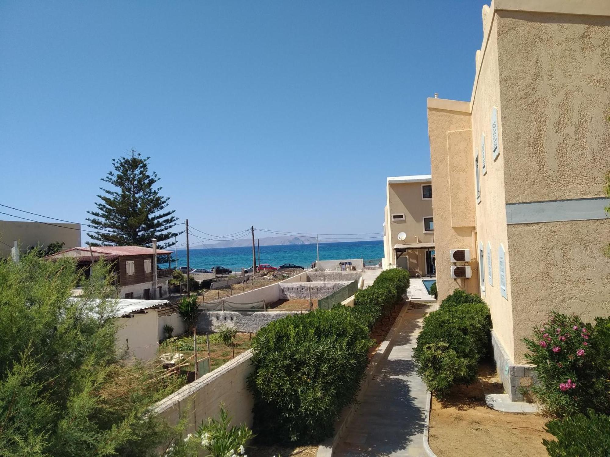 Niros Beachfront Aparthotel Kokkini Hani 外观 照片