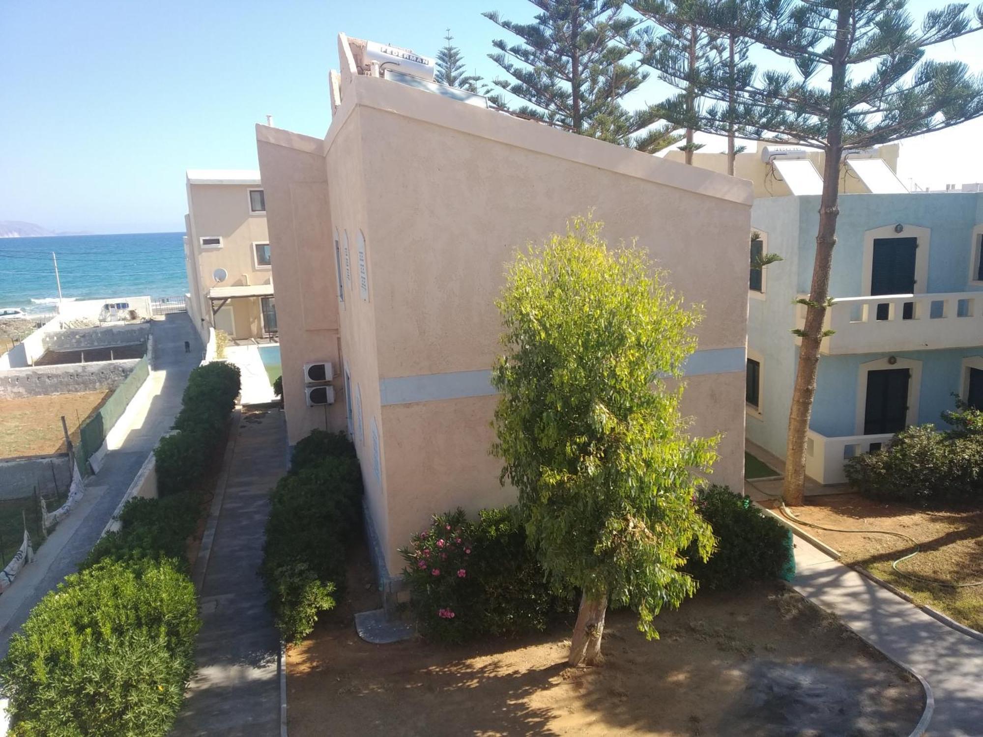 Niros Beachfront Aparthotel Kokkini Hani 外观 照片